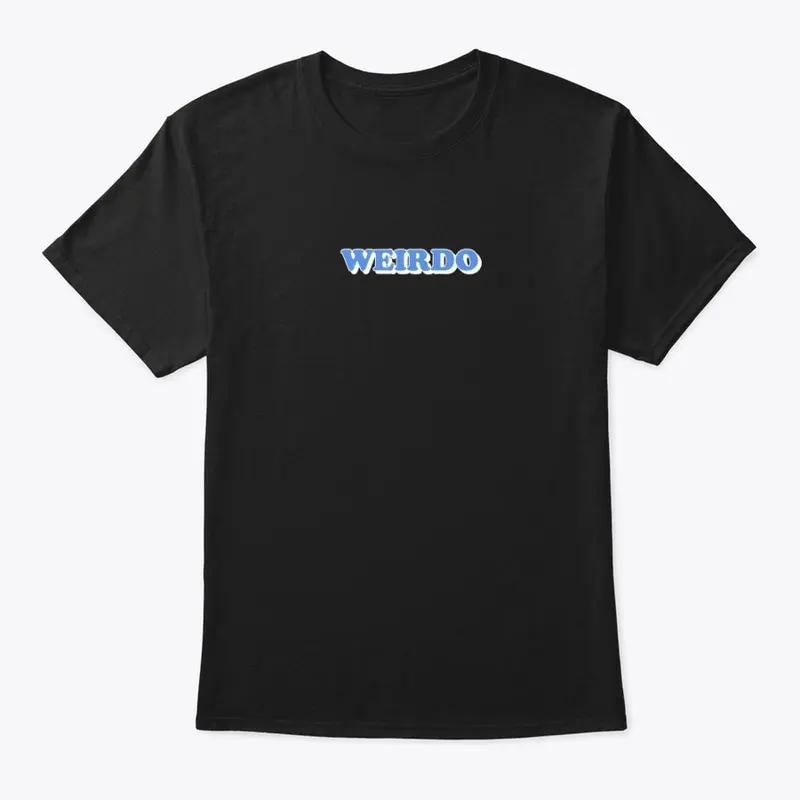 BLACK WEIRDO TEE by WEIRDOS BELONG